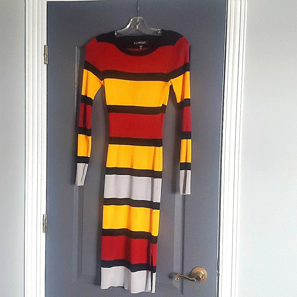 LU NYC fitted dress